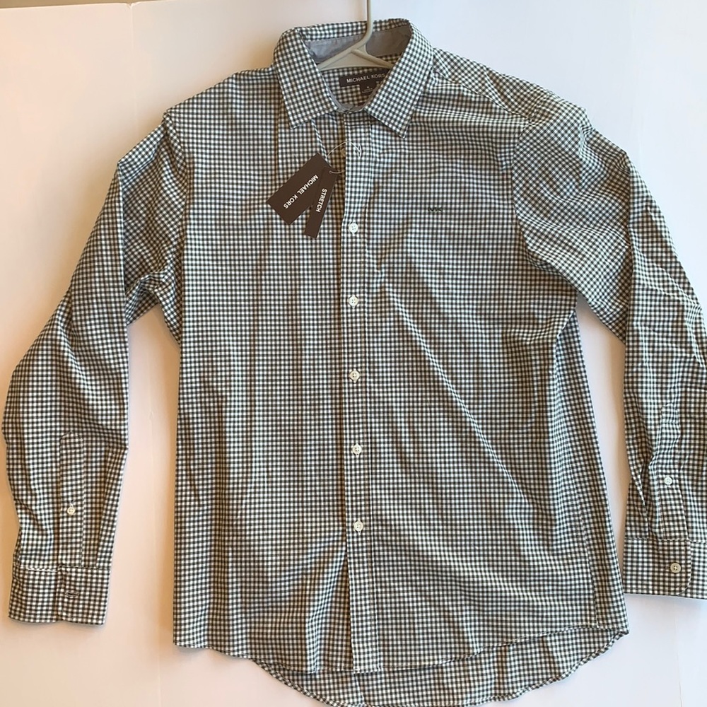 Men’s Michael Kors Stretch Button Up Shirt